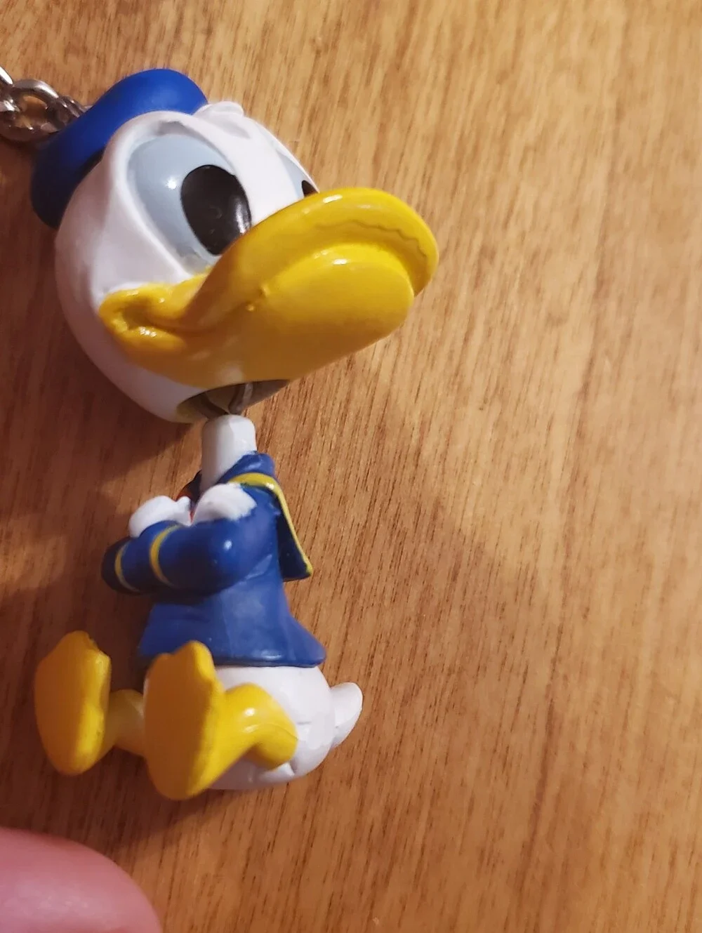 Vintage Disney Applause PVC Donald Duck keychain